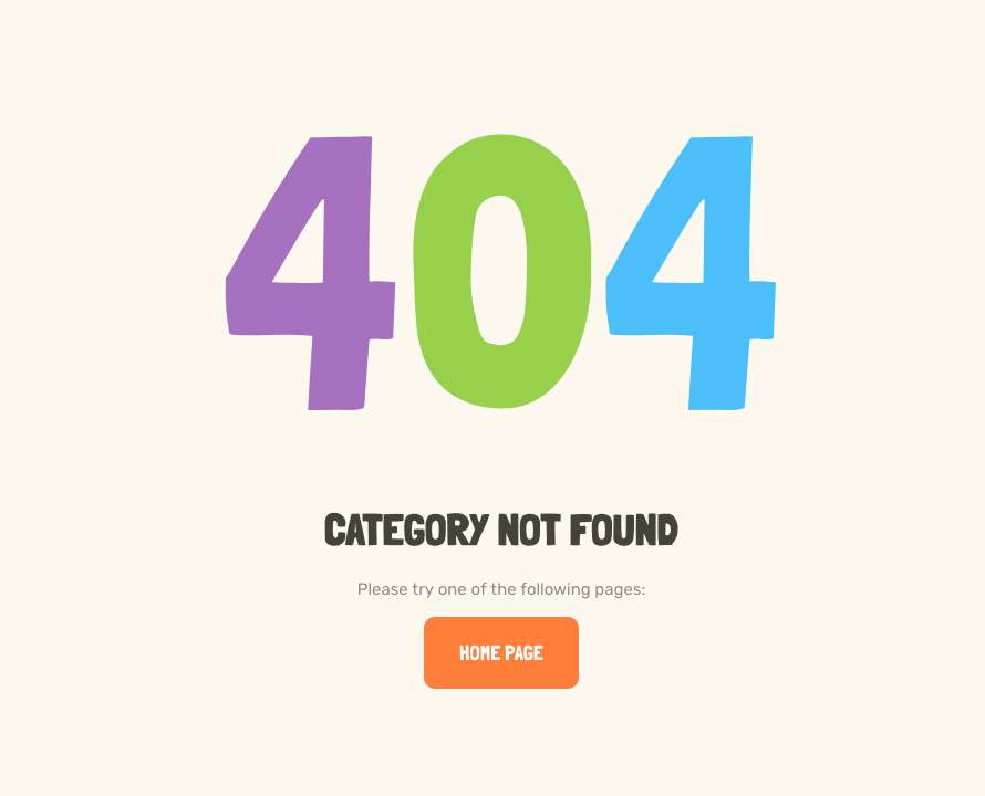 Error Page