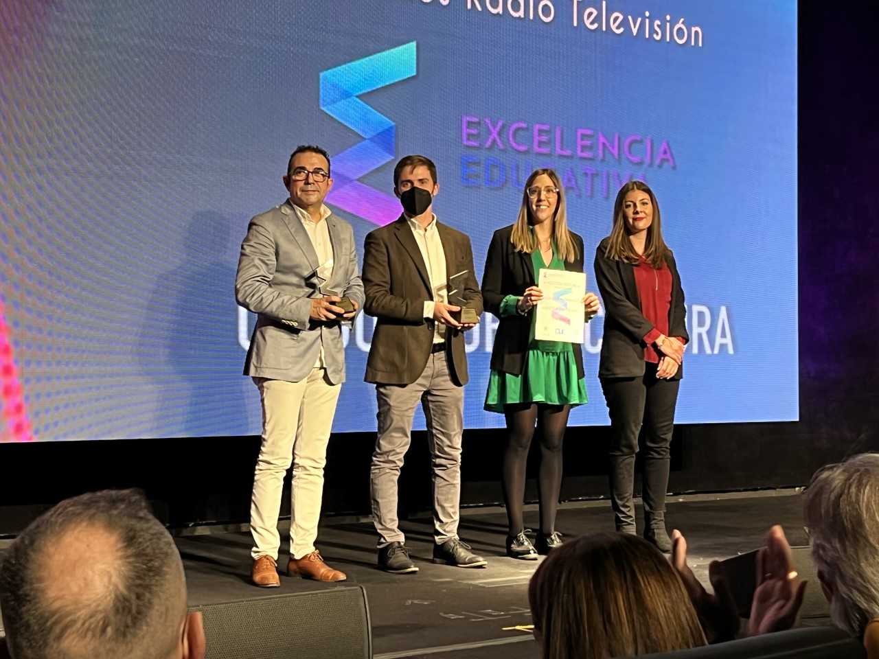 El Colegio Público de Hurchillo recibe en Madrid el «Premio Nacional a la Excelencia Educativa»